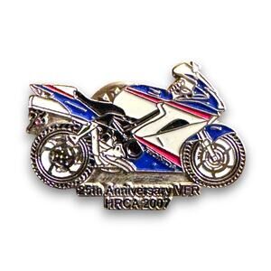 Honda Riders Club of America HRCA 2007 25th Anniversary Motorcycle Pin